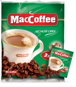 Кофе растворимый MACCHOCOLATE 3в1 18г Лесной орех
