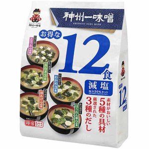 Мисо-суп Shinsyuichi 12 порций 5 вкусов