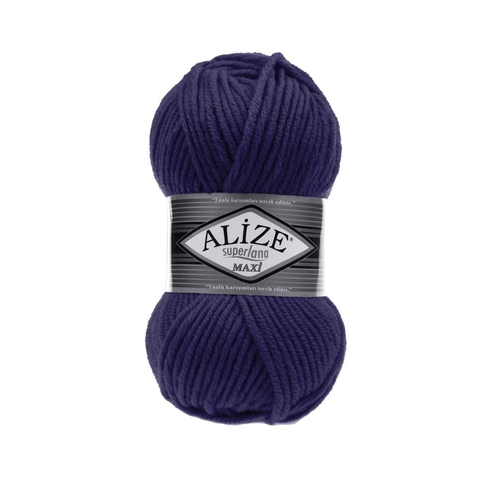 Superlana maxi (Alize) 388-пурпурный