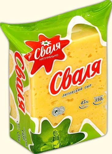 Сыр Сваля Литовский 45%, 250г