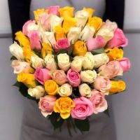 Розы 40см от 11 шт.(Кения, микс)