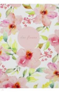 Тетрадь 48 листов, Fleurs, розовый (N1180)