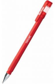 Ручка гелевая Velvet, красная