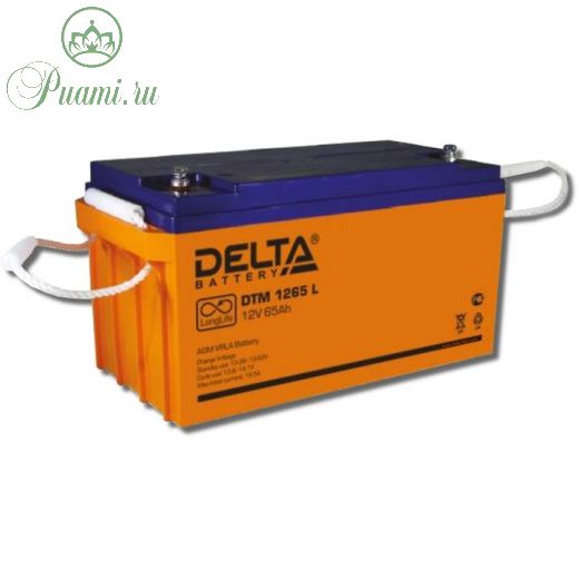 Аккумуляторная батарея Delta DTM1265 L, 12 В, 65 А/ч
