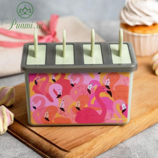Формочка для мороженого "Фламинго"