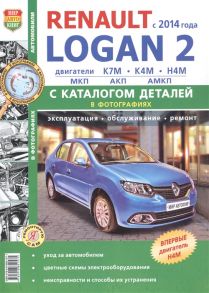 Renault Logan 2 c 2014 года эксплуатация обслуживание ремонт С каталогом запасных частей