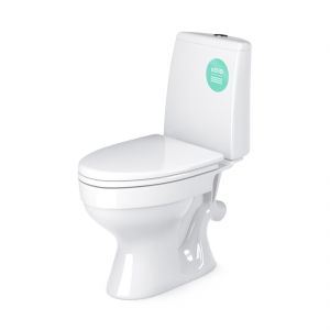 Унитаз-компакт Gesso W101 Home De Lux c 1 режимной  арматурой и сиденьем