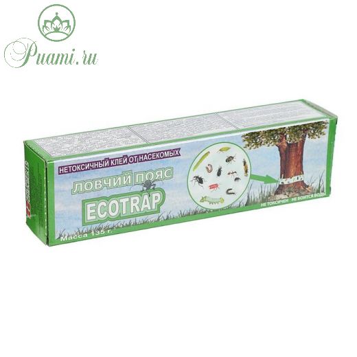 Средство ECOTRAP от насекомых-вредителей, клей, 135 г