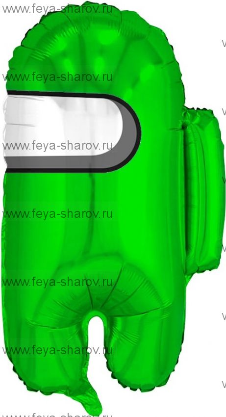 Шар Комсонавтик зелёный 65 см
