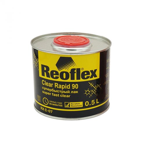 Лак Reoflex UHS Rapid C90 быстрый 0,5+0,25 л комплект с отвердителем