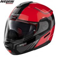 Шлем Nolan N90-3 Voyager, Красно-черный