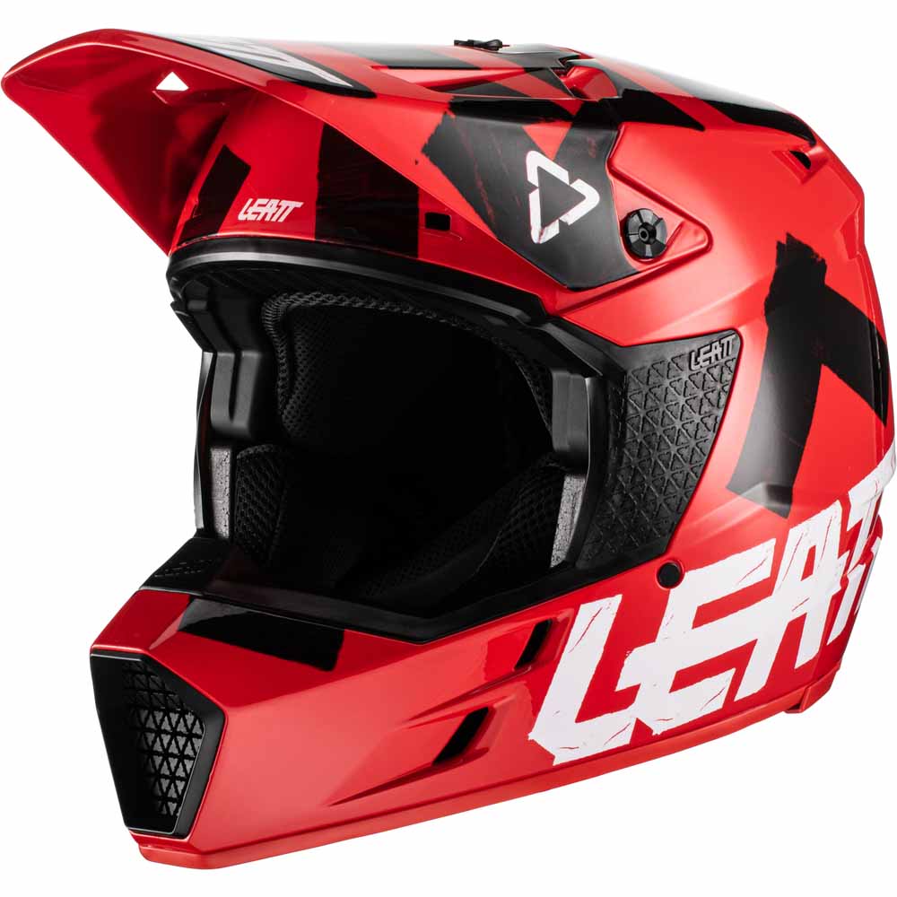 Leatt Moto 3.5 V22 Red (2022) шлем внедорожный