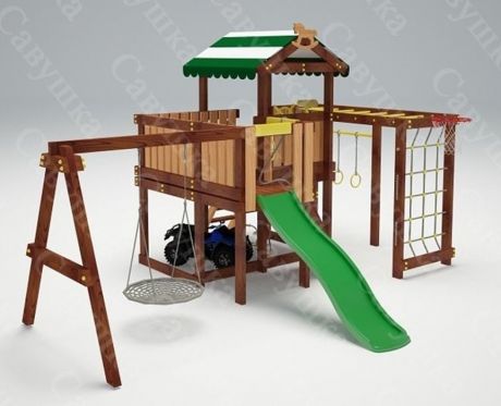 Детская деревянная площадка Baby Play 15