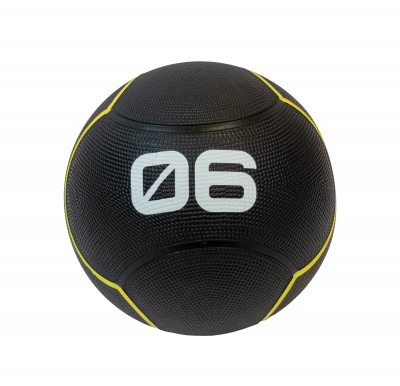 Мяч для атлетических упражнений (медбол). Вес 6 кг. FT-UBMB-6
