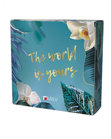 Набор Milv 18459 крема для рук "The world is yours" 3 шт по 40 мл