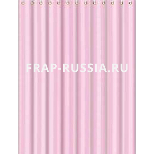 F8605 штора для ванны текстиль (180*180) FRAP розовый
