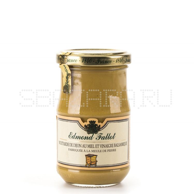 Moutarde au miel et au vinaigre balsamique Edmond Fallot.