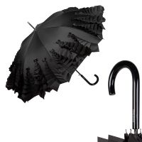 Зонт-трость Chantal Thomass 1014-LA Froufrou Noir