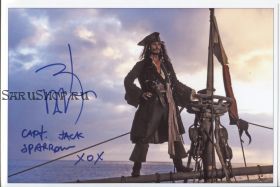 Автограф: Джонни Депп. Пираты Карибского моря: Проклятие Черной жемчужины