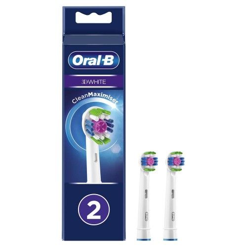 Набор насадок Oral-B 3D White CleanMaximiser для электрической щетки