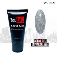 Акригель полигель светоотражающий YouLAC 30 мл
