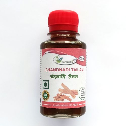 Масло Чанднади Тайлам | Chandnadi Tailam oil | 100 мл | Karmeshu