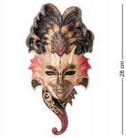 Венецианская маска «Сова» 14.5x4.5 см, h=28 см (WS-315)