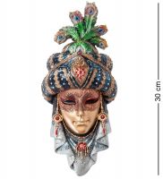 Венецианская маска «Шахерезада» 13.5x5 см, h=30 см (WS-365)
