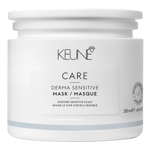 Keune Маска для чувствительной кожи головы/ Care Derma Sensitive Mask, 200 мл.
