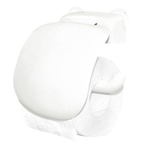 Держатель для туалетной бумаги белый (В) 160006