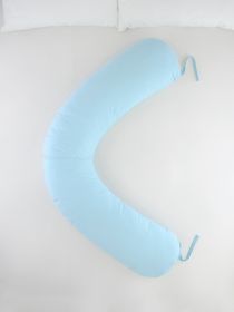 V-Подушка для беременных и кормящих «Всегда к месту» 190см (голубой), Амама
