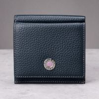 Кожаное женское портмоне с RFID защитой Stampa Brio 998-R-3428CF BLUE/PINK