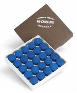 Наклейка для кия "Hi Chrome" 9 мм (50 шт.)