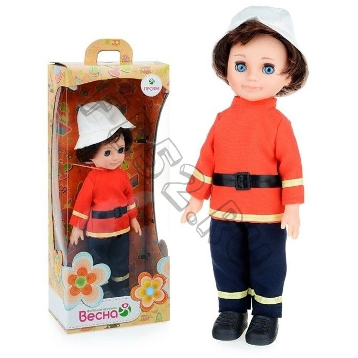 Кукла «Пожарный», 30 см (склад)
