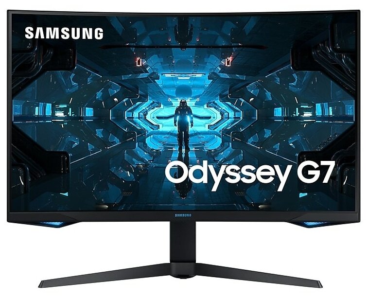 31.5" Монитор Samsung Odyssey G7 (C32G75TQSI), 2560x1440, 240 Гц, *VA,