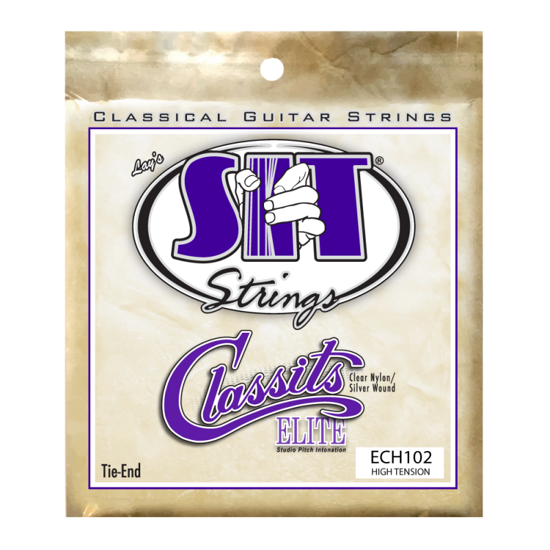 Струны для классической гитары SIT ECH102, ClasSITs Elite High Tension