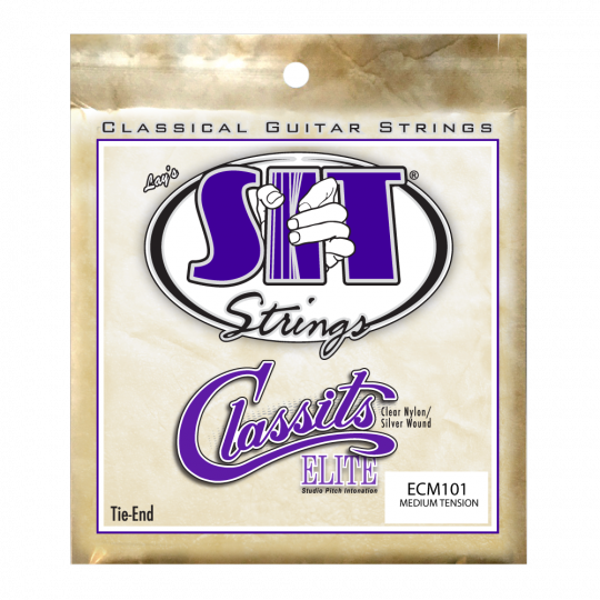 Струны для классической гитары SIT ECM101, ClasSITs Elite Medium Tension