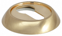 Накладки на ключевой цилиндр MORELLI MH-KH SG/GP Цвет - Матовое золото/золото