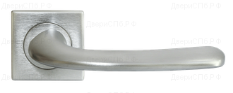Дверные ручки Morelli Luxury NC-7-S CSA (SAND/ПЕСОК) Цвет - Матовый хром