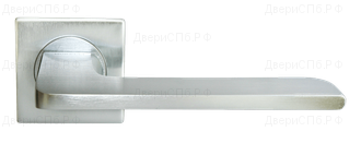 Дверные ручки Morelli Luxury NC-8-S CSA (ROCK/СКАЛА) Цвет - Матовый хром