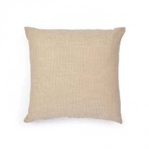 AGOSTINA Agostina cushion cover 100% cotton with beige strip