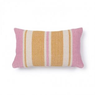 MARILINA Marilina cushion cover 100% cotton in pink and mult
