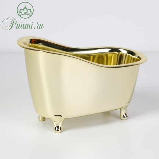 Ванна декоративная «Золото»,19,5 х 10 х 12,5 см