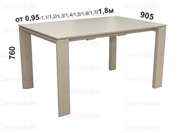 Стол ЭНЛИ (не раскладной) длина любой размер от 0,9 до 1,8м
