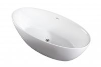 Ванна акриловая отдельностоящая ART&MAX Bologna AM-BOL-1700-820 схема 1