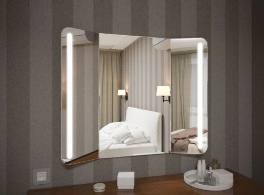 Изображение Зеркало в ванную с подсветкой ART&MAX TRENTO AM-Tre-1000-800-DS-F