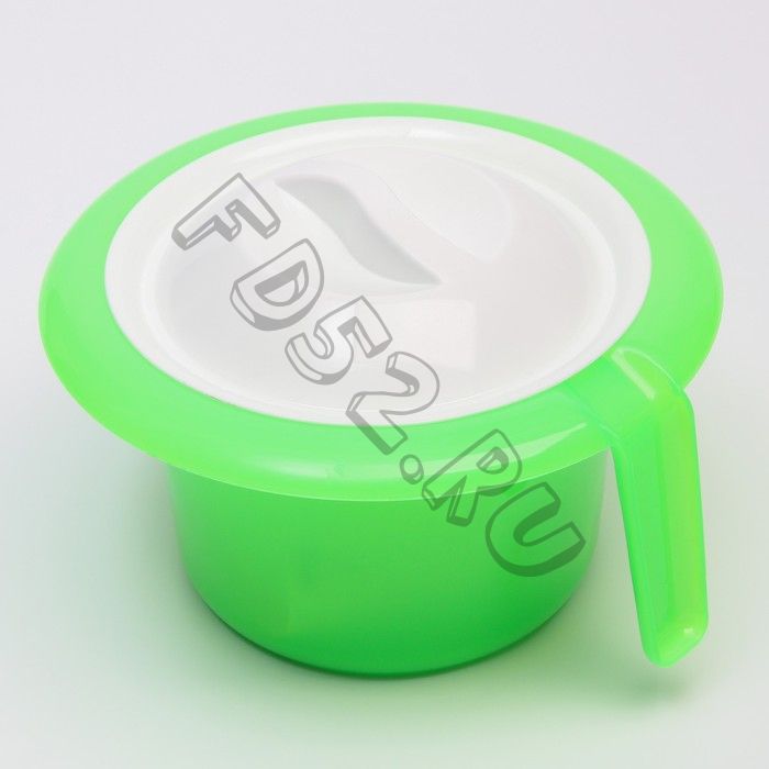 Горшок туалетный детский "Кроха", цвет зеленый