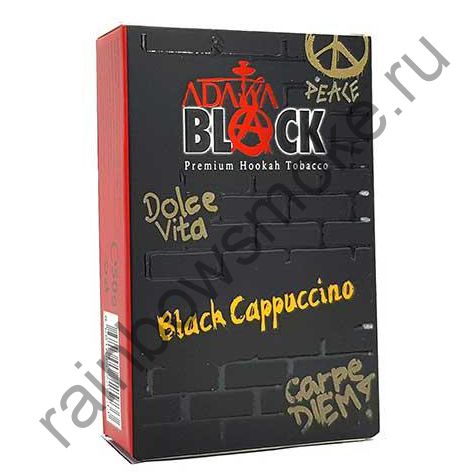 Adalya Black 50 гр - Black Cappuccino (Черный Капучино)