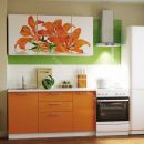 Кухонный гарнитур Риал 1500 лилия-оранж