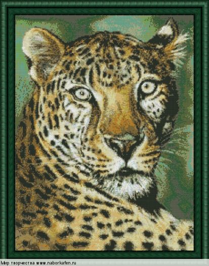 Набор для вышивания "Sheba the Leopard"